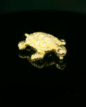 Load image into Gallery viewer, Turtle, large Turtle with Diamond encrusted body
