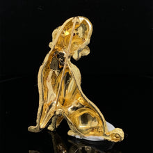 Load image into Gallery viewer, Dog, Poodle sitting with turned head