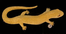 Cargar imagen en el visor de la galería, gold animal pin brooch jewelry Lizard
