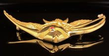 Cargar imagen en el visor de la galería, gold animal pin brooch jewelry fish angel