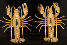 Load image into Gallery viewer, gold animal pin brooch jewelry lobster