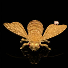 Load image into Gallery viewer, gold animal pin brooch jewelry Bee