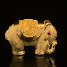 Load image into Gallery viewer, gold animal pin brooch jewelry elephant