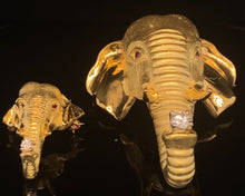 Load image into Gallery viewer, gold animal pin brooch jewelry elephant