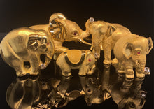 Load image into Gallery viewer, gold animal pin brooch jewelry elephant
