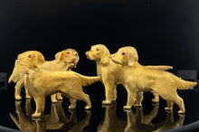 Cargar imagen en el visor de la galería, Dog Gold animal pin brooch Retriever