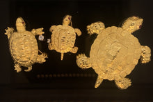 Cargar imagen en el visor de la galería, gold animal pin brooch jewelry turtle