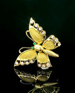 Butterfly with Diamonds