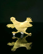 Chicken, running