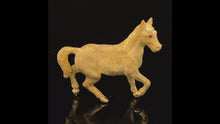 Load and play video in Gallery viewer, gold animal pin brooch horse jewelry
