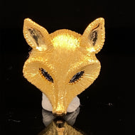 Fox, Head with Sapphire eyes