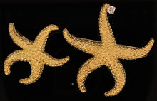 Load image into Gallery viewer, gold pin brooch starfish jewelry
