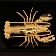 Fish collection, shiny Lobster with Satin Polished finish
